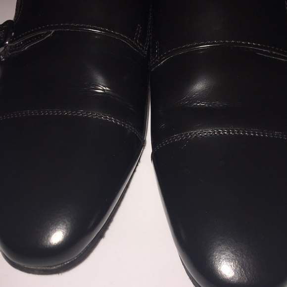 Walk London Double Buckle Monk Strap Shoes - Picture 7 of 7